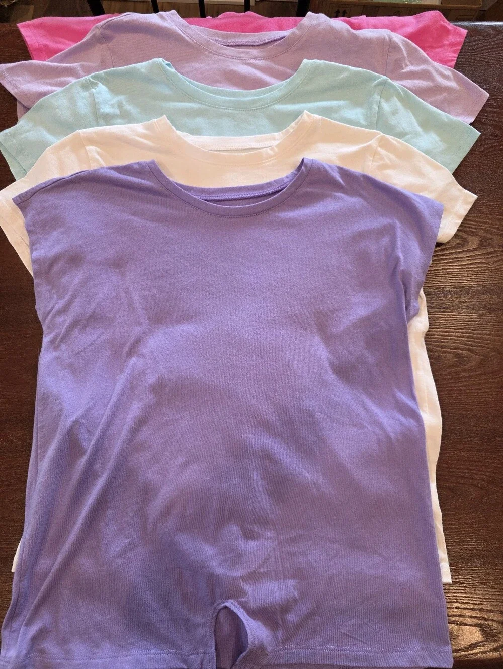 The Children's Place Girls XXL 16 5 Tie Front Solid Color Short Sleeve Tees